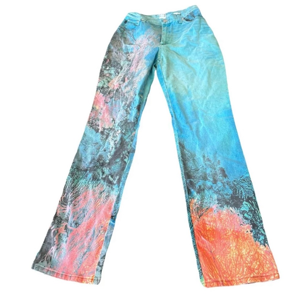 VNTG Roberto Cavalli printed jean